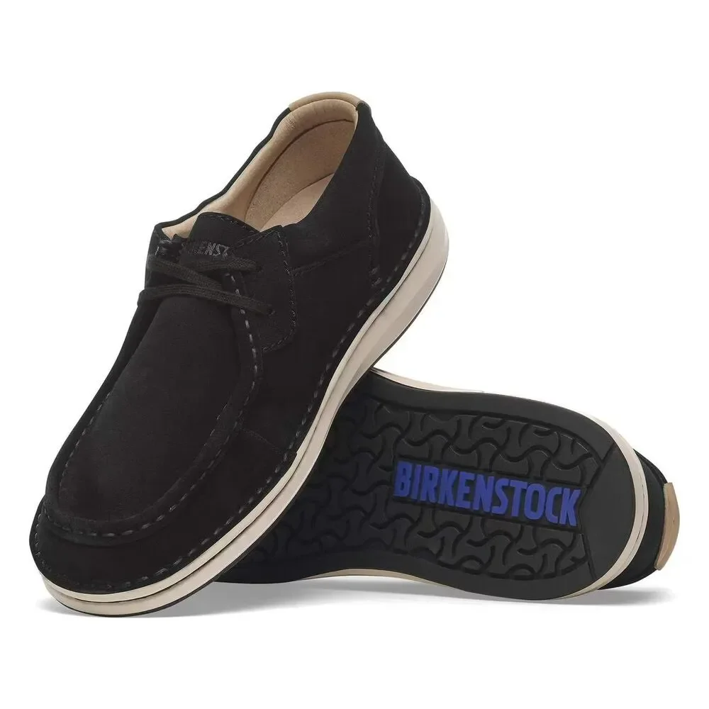 Birkenstock Men's Pasadena Suede Leather Loafers NEW Black EU 42 Regular $175